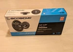 Scosche 6.5"-6.75" 4-WAY Car Speakers 200W 50W Rms HD6504F New/open Box. Fixed Price $39.17.