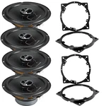Alpine 200W EL-E65-G 6.5" 2-WAY Speakers Front & Rear For Select Kia Hyundai. Fixed Price $178.99.