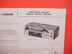 1962 Chevrolet Corvair Monza Spyder 95 Truck Greenbriar Am Radio Service Manual. Fixed Price $19.99.
