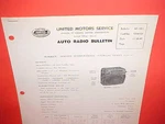 1950 Cadillac 62 Deville Fleetwood United Motors Delco Gm Radio Service Manual P. Fixed Price $21.99.