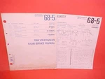 1968 Volkswagen Karmann Ghia Motorola Saphire Ix Am-fm Radio Service Manual. Fixed Price $25.99.