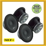 Audiopipe APMB-8-D 8" 250W Rms Ohms Low Mid Frequency Car Speakers (4 Pack). Fixed Price $133.99.