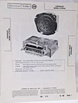 Vintage Howard Sams Photofact Folder Radio Parts Manual Chevrolet Model 3725156. Fixed Price $14.95.