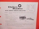 1963 Pontiac Tempest United Motors Delco Gm Radio Service Shop Manual Brochure 2. Fixed Price $21.99.