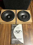 Rockford Fosgate Fanatic 1/2 4OHMS Model FNP2406 Speakers Only. Fixed Price $74.99.