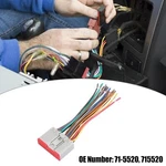 71-5520 Car Stereo Cd Player Wiring Harness Wire Radio Adapter Plug Ford. Fixed Price $11.39.