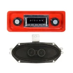 Custom Autosound USA-740 Radio And Dash Speaker Kit Chevy Gmc Trucks 67-7.... Fixed Price $455.99.