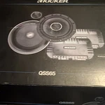 Kicker Series Speakers QSS65. Fixed Price $550.00.