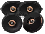 Infinity Kappa 62IX 6.5" 225W + 86CFX 6X8" 300 Watts Car Audio Speakers. Fixed Price $399.90.