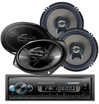 Blaupunkt VERMONT72 1-DIN Receiver + 2X Clarion 6.5" Pioneer 6X9" Speakers. Fixed Price $149.99.