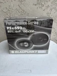 Blaupunkt Performance Series PSX693 6X9" 3-WAY Coaxial Car Speakers. Fixed Price $50.00.