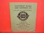 1958 Chevrolet 1959 Corvette Delco Radio Autronic Eye Service Manual Original. Fixed Price $44.99.