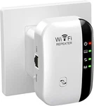 Wifi Range Extender Repeater, 300MBPS Wireless Router Signal Booster Amplifier. Fixed Price $11.99.