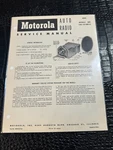 Vintage Motorola Radio Service Manual (M8496) Models Auto 5MF8 Ford FDH-18805A2. Fixed Price $9.99.
