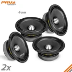4X Prv Audio 6MR400-4 Bullet Midrange 6.5" Speakers Ohm Pro Car 1600W. Fixed Price $183.64.
