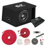 Ct Sounds Single 800W Complete Bass Package With Loaded Sub Box And Amp. Fixed Price $319.97.