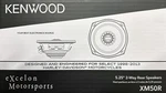 New Kenwood XM50R 5.25" 2-WAY Coaxial Motorsports Speakers (pair) 5-1/4". Fixed Price $199.00.