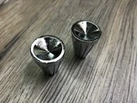 1961 62 63 Corvette Nova Impala Nos New Gm Chrome Radio Control Knobs (2). Fixed Price $45.00.