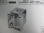 1960 Mercury 04BM-1 & 04BM-2 Radio Photofact. Fixed Price $10.00.