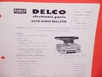 1961 Oldsmobile F-85 F85 United Motors Delco Gm Radio Service Shop Manual. Fixed Price $16.99.