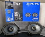 Alpine SPS-57C2 250W Way Speakers 5X7 / 6X8" Inch Coaxial Type Car Audio Set. Fixed Price $69.99.