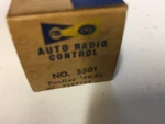 5501 Pontiac 49-50 7257708 Cts Auto Radio Control Nos. Fixed Price $5.96.