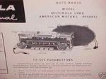 1961 Amc Rambler American 400 Convertible Motorola Radio Service Manual P. Fixed Price $21.99.