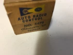 5479 Oldsmobile 57 7268847 Cts Auto Radio Control Nos. Fixed Price $5.96.