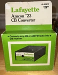 Rare Lafayette Amcon 23 Cb Converter - Converts Am/fm Radio Into Receiver. Fixed Price $289.99.