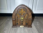 Vtg Philco-ford Am/fm Radio Special Edition Baby Grand (1930-36) R-91 Works. Fixed Price $45.00.