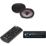 Alpine UTE-73BT, RUE-4360 Remote With SXE-6926S 6X9" Coax Speakers. Fixed Price $218.90.