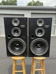 Pair (2) Vintage Technics SB-CR77 3 Way Speakers W/12 Woofer Tested Works. Fixed Price $264.99.