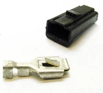 Gm Female 1 Way Black Nylon Wire Wiring Harness Terminal Connector Housing Nos. Fixed Price $9.99.