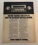 1978 Pioneer TP-9004 9005 9006 Car Stereo Radio Am Fm Cassette Print. Fixed Price $5.87.