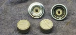 1969 Chrysler Mopar Set Original Chrome Radio Knobs. Fixed Price $38.95.