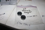Excellent Ford 1967 Cougar Mustang Radio Volume Knobs (2) C7MA-18817-A. Fixed Price $47.99.