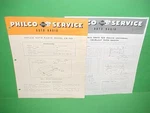 1948-1950 Ford Chevrolet Buick Chrysler Philco Radio Service Manual Model CR-501. Fixed Price $21.99.