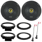 Kicker 46CSC654 6.5" Speakers + Adapter & Wire Harness For Gm Vehicles. Fixed Price $110.49.