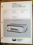 1967 1968 Bendix Ford Am Radio Service Manual Bronco & Truck H W Series. Fixed Price $7.50.