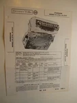 1950'S Sams Photofact Studebaker Model AC-2745 AC-2747 Bis. Fixed Price $7.99.