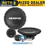 Memphis SRX60C 6.5" Car Audio 100W Component Speakers Soft Dome Tweeters New. Fixed Price $79.99.