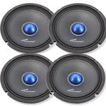 Pair Audiopipe 6" Mid Bass Car Bullet Loud Speaker 200W 4 Ohm Blue. Fixed Price $159.95.