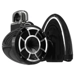Wet Sounds Rev 8 Fixed Clamp Tower Speakers - Black (pair). Fixed Price $1549.99.