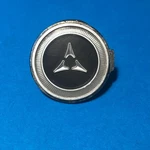 1968-1970 Dodge Horn Pad Emblem, Steering Wheel Ornament, Mopar. Fixed Price $25.00.