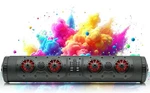 Gravity 800W 26" Rgb Atv Utv Sound Bar For Golf Cart Marine Boat Led Speaker. Fixed Price $269.99.