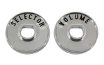 New Trim Parts Radio Dial Knob Bezel Pair / For 56-57 Corvette Stingray 5281. Fixed Price $49.99.