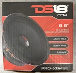 DS18 PRO-X6MSE Loudspeaker 6.5", Midrange, Sealed Back, 450W Max, Ohms. Fixed Price $24.99.