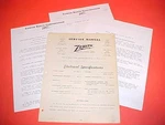 1947 1948 Ford Mercury Export Convertible Coupe Zenith Am Radio Service Manual. Fixed Price $31.99.