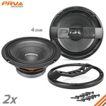 2X Prv Audio 8MB450-4 V2 8" Midbass Woofers 900W Ohms Speakers + 8GRILL-POLY. Fixed Price $89.64.