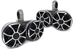 Wet Sounds REVO6-XSB-SS Black 6.5" Led Speakers In Kmted Towers. Fixed Price $1247.97.